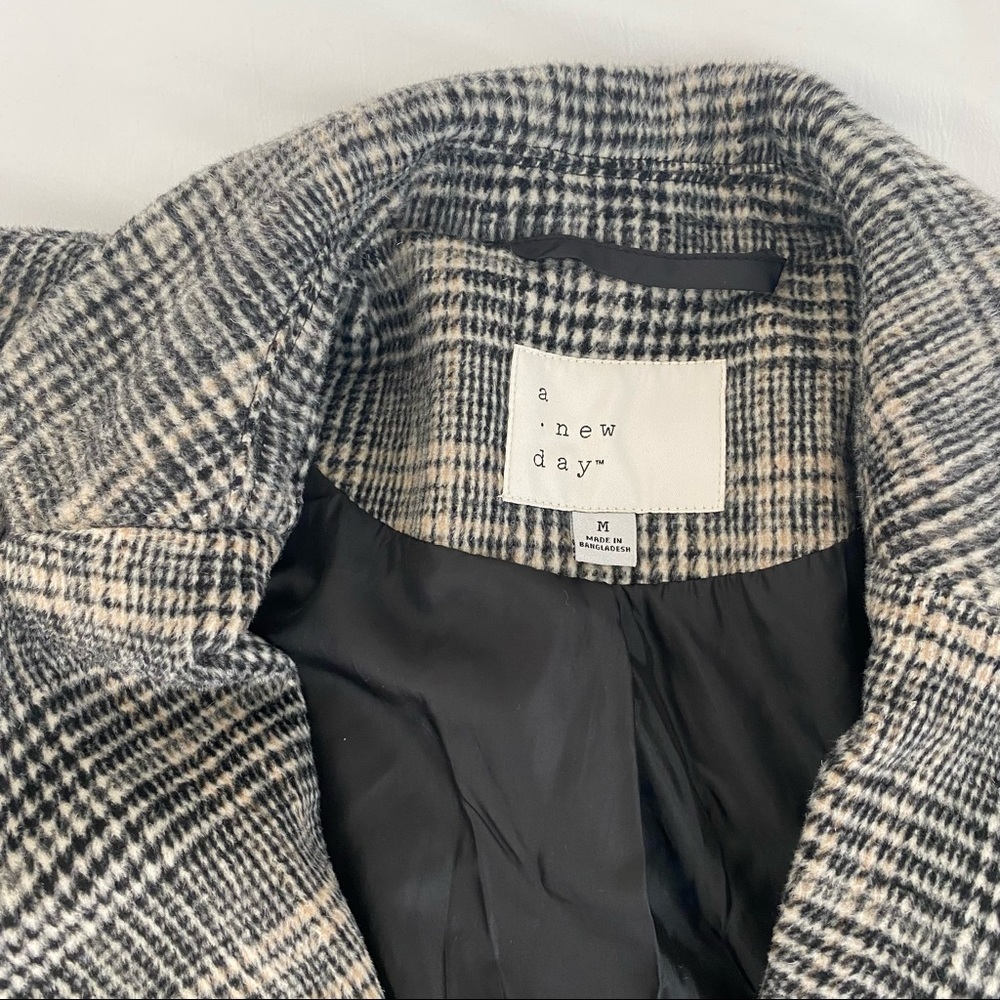 A New Day Plaid Coat - Picture 4 of 7